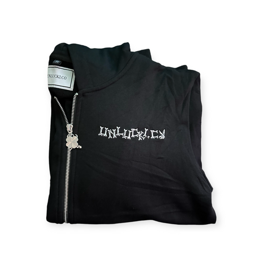 Unlucki Club Zip Up Hoodie
