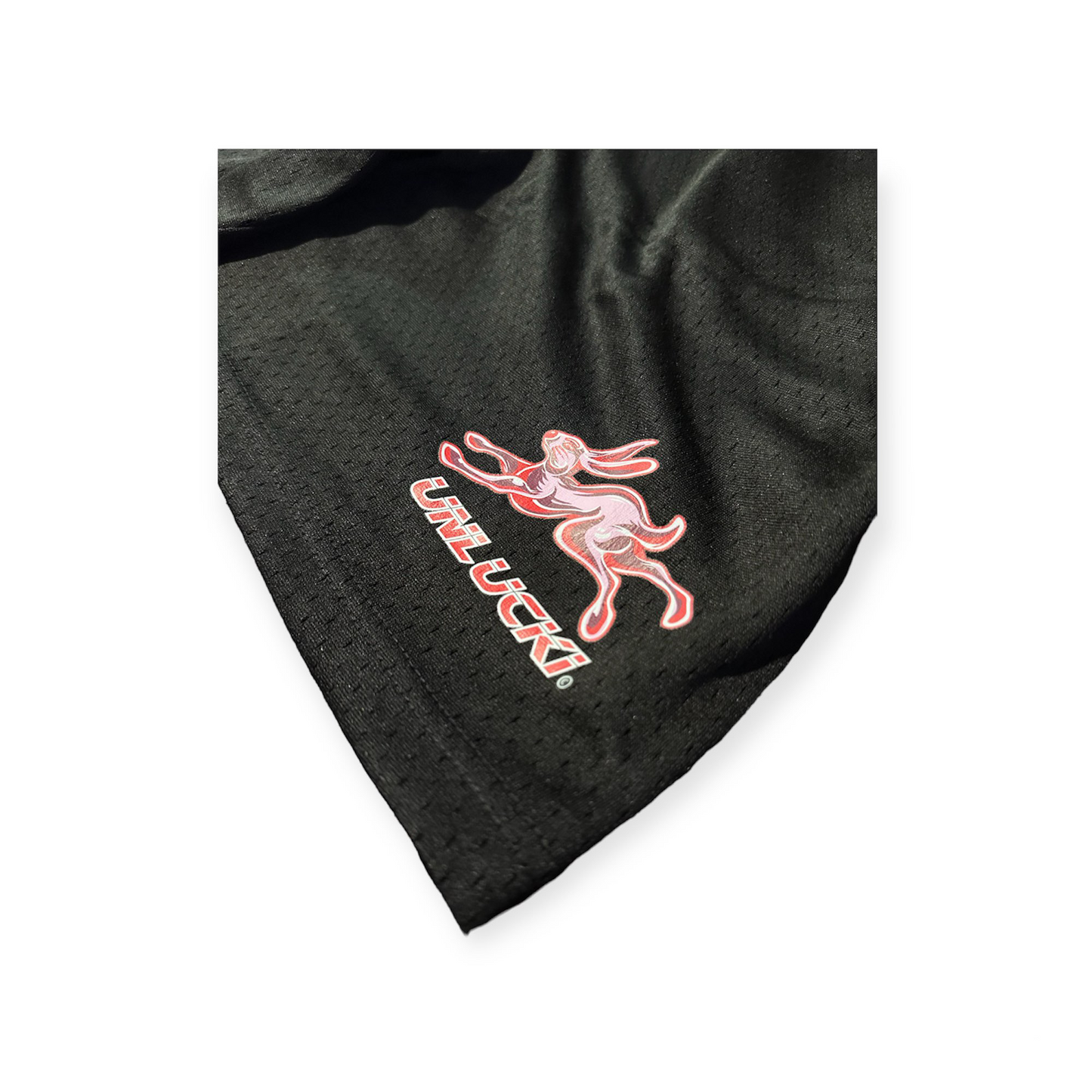 Unlucki Bunny Black Shorts